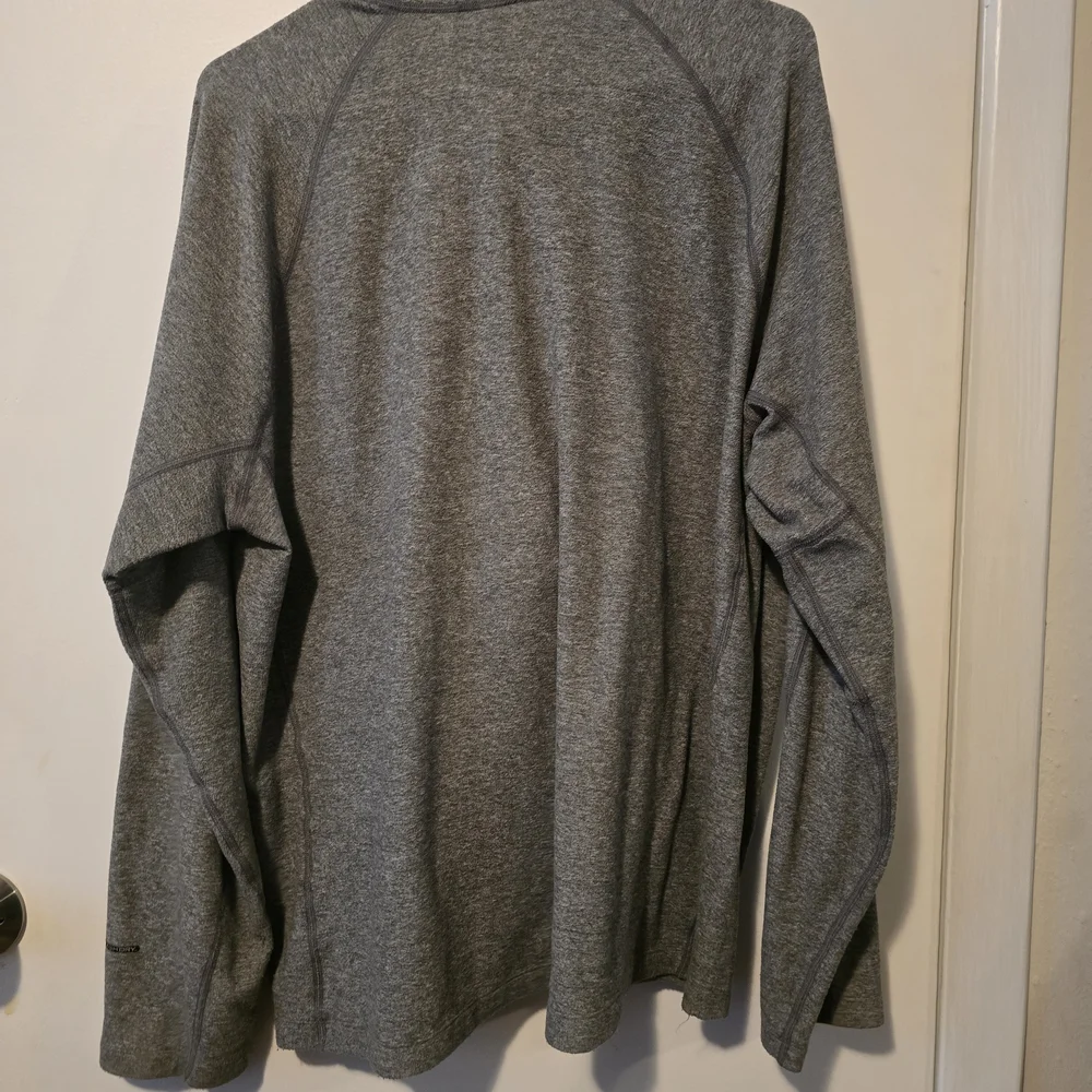 The North Face Gray 1/2 Zip Pullover
